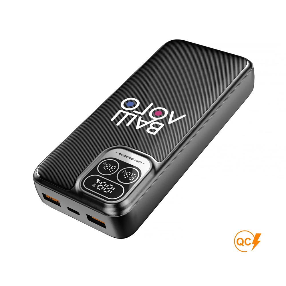 Повербанк пластиковый с логотипом Optimus TM TEG